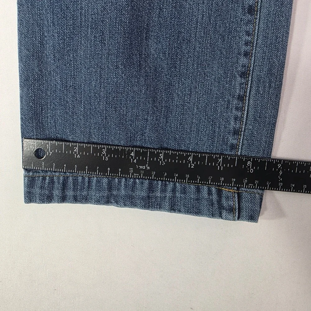 Old Navy Girls Painter Jeans Blue Denim Wide Leg Carpenter Pants 12 Reg